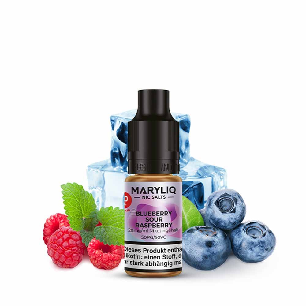 LOST MARY (MARYLIQ) Nic Salts - Blueberry Sour Raspberry - 10ml - 10mg